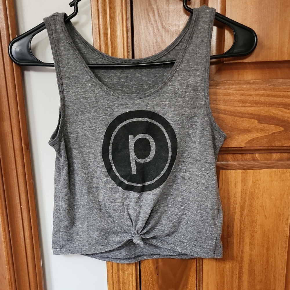 Pure Barre Knot Front Tank Top